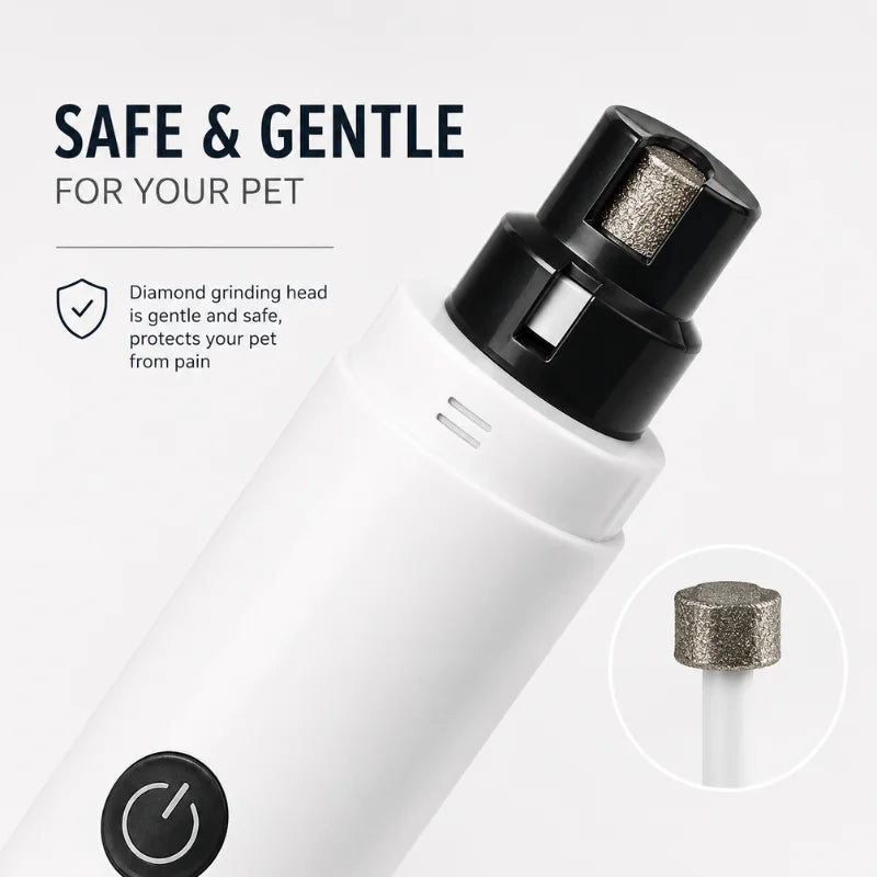 LuminaPaw LED Pet Nail Grinder
