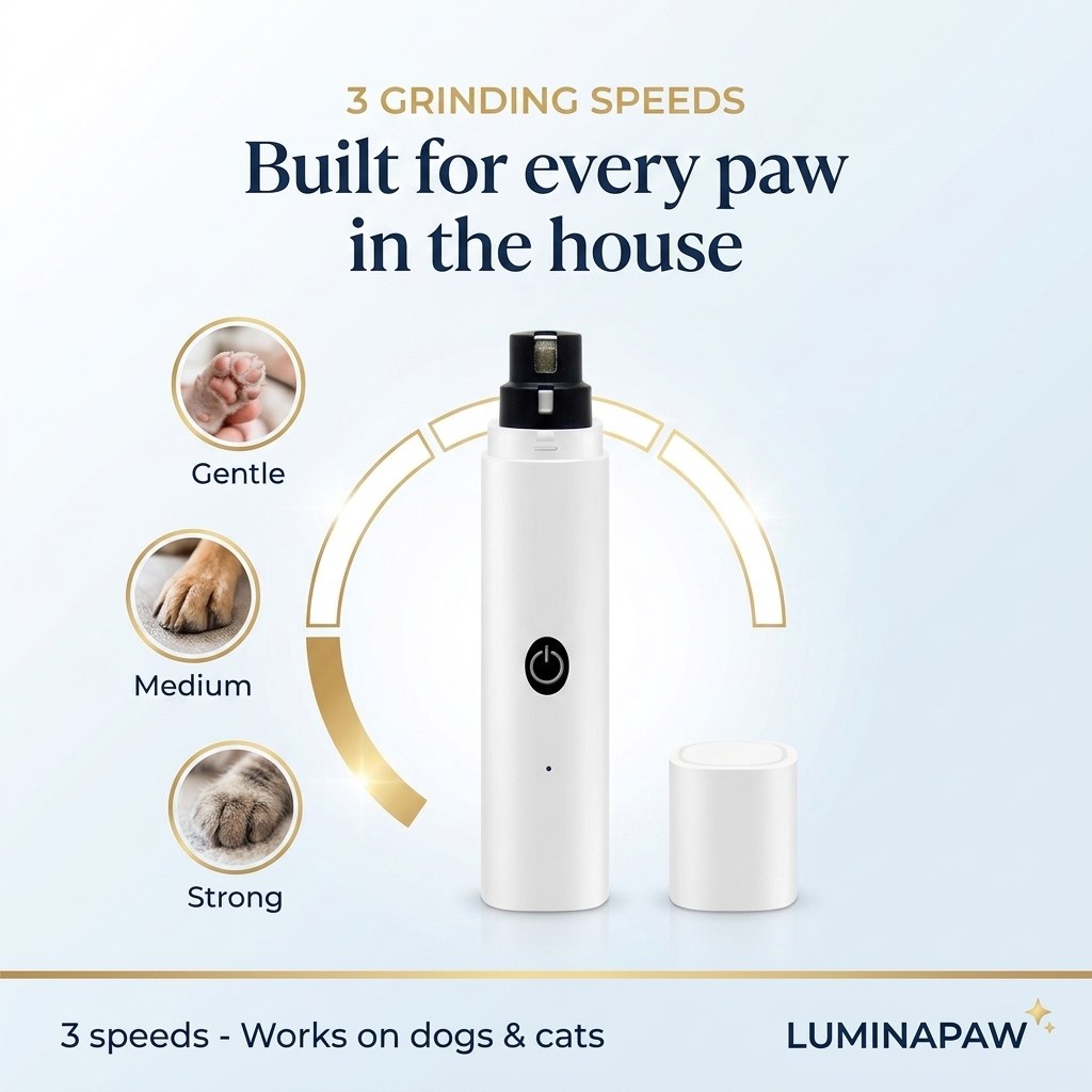 3 speeds for every paw